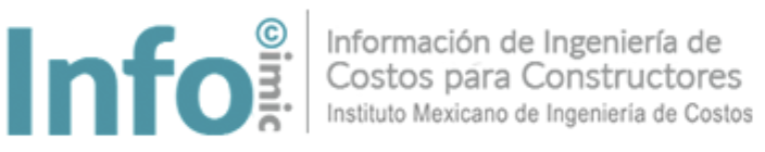InfoIMIC | Tienda del Instituto Mexicano de Ingeniería de Costos